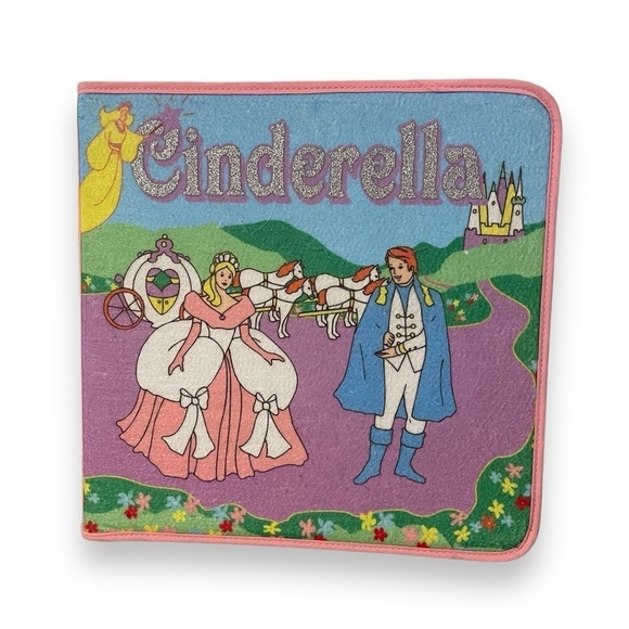 Soft Play Cinderella Felt book Foldout Book SoftPlay - Picture 1 of 6